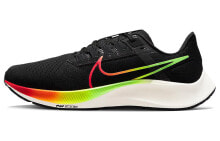 Nike Pegasus 38 运动 防滑 低帮 跑步鞋 男款 黑红绿 / Кроссовки Nike Pegasus 38 DQ4994-010