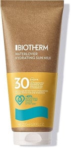 Feuchtigkeitsspendende Sonnenschutzmilch für Körper und Gesicht SPF 30 - Biotherm Waterlover Hydrating Sun Milk SPF 30