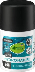 Купить увлажнение и питание кожи лица alverde MEN: Gesichtsgel Hydro Nature 24h Hyaluron, 50 ml