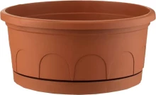 ARTPLAST Ciotola Leader With Saucer Ø 30 cm flowerpot