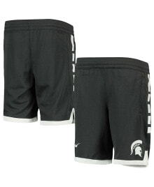 Nike big Boys Anthracite Michigan State Spartans Elite Performance Shorts