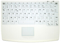 Клавиатуры active Key AK-4450-GFUVS-W/GE клавиатура Беспроводной RF QWERTZ Немецкий Белый