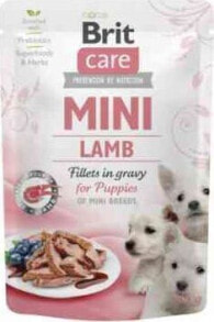 Brit Brit Care Mini Puppy Lamb z Jagnięciną Dla Szczeniąt Malych Ras 85 G.