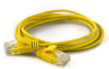 Кабели и разъемы для аудио- и видеотехники Wantec 7283 сетевой кабель 0,26 m Cat6a U/UTP (UTP) Желтый