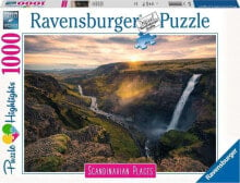 Детские развивающие пазлы Ravensburger Puzzle 1000 Skandynawskie krajobrazy