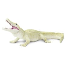 SAFARI LTD White Alligator Figure