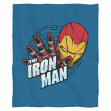 Купить пледы и покрывала Northwest: Marvel Civil War "Team Iron Man" Sweatshirt Throw Blanket Gifts 50" x 60" NEW