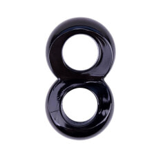 Аксессуар для взрослых CHISA Duo Cock 8 Ball Ring-black