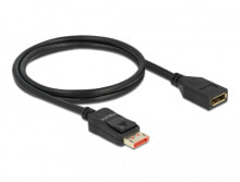 87070 - 1 m - DisplayPort - DisplayPort - Male - Female - 7680 x 4320 pixels