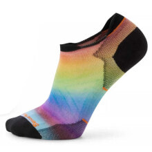 SMARTWOOL Run Zero Cushion Pride Rainbow Print Short Socks