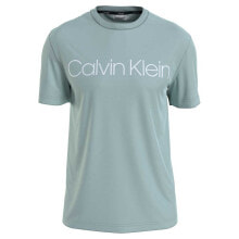 CALVIN KLEIN Cotton Front Logo Short Sleeve T-Shirt