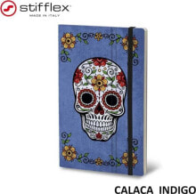 Stifflex Notatnik STIFFLEX, 13x21cm, 192 strony, Calaca – Indigo