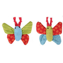 FLAMINGO Butterfly cat toy 2 units