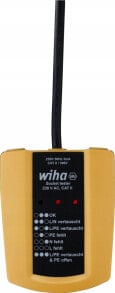 Купить инструменты для работы с кабелем Wiha: Wiha Wiha Steckdosentester 230 V AC, CAT II