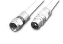 Кабели и разъемы для аудио- и видеотехники preisner FS - KS 2030 коаксиальный кабель 3 m Белый FS-KS2030