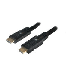 LogiLink CHA0020 HDMI кабель 20 m HDMI Тип A (Стандарт) Черный