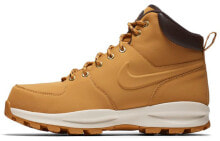 Nike Manoa Leather 耐磨减震 高帮户外功能鞋 男女同款 棕色 / Nike Manoa Leather 454350-700