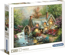 Clementoni Puzzle 1500 elementów Chata z młynem