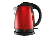 Электрочайники и термопоты электрический чайник Moulinex Subito Winered BY5305 1,7 л 2400 Вт красный/черный