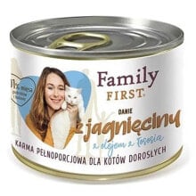 FAMILY FIRST Adult Lamb Dish 200g Wet Cat Food