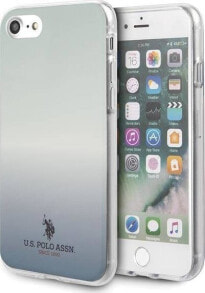 чехол силиконовый серый iPhone 7/8/SE 2020 U.S. Polo Assn.