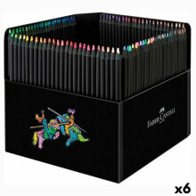 Colouring pencils Faber-Castell Black Edition Multicolour (6 Units)