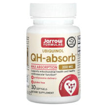 Jarrow Formulas, Убихинол QH-Absorb, 100 мг, 120 мягких желатиновых капсул