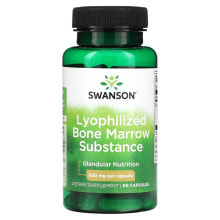 Swanson, Лиофилизированное вещество для костного мозга, 500 мг, 60 капсул