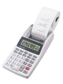 Sharp EL-1611V калькулятор Настольный Финансовый Серый, Белый SH-EL1611V