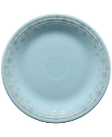 Fiesta sky Snowflakes Classic Dinner Plate, Created for Macy's