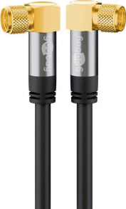 Комплектующие для телекоммуникационных шкафов и стоек wentronic 70584 коаксиальный кабель 5 m F Черный
