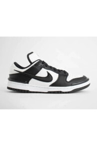 W DUNK LOW TWIST KADIN SPOR AYAKKABI BEYAZ-SİYAH DZ2794001 B-82