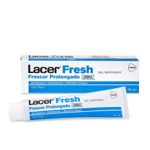 Lacer Fresh Gel Toothpaste Освежающая зубная с фтором паста против кариеса 75 мл
