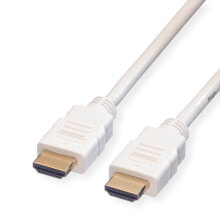 Компьютерные разъемы и переходники rOLINE HDMI High Speed Cable HDMI кабель 7,5 m HDMI Тип A (Стандарт) Белый 11.04.5706