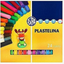 Astra Plasticine 24 colors 047896