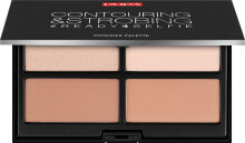 Konturier- und Highlighter-Palette - Pupa Contouring & Strobing Powder Palette