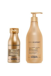Loreal Gold Absolut Repair Şampuan 100 ml+Gold Quinoa+Protein Absolut Repair Şampuan 500 ml