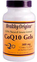 Коэнзим Q10 healthy Origins CoQ10 Натуральный коэнзим Q10 300 мг 60 гелевых капсул