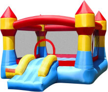 Children's inflatable complexes and trampolines