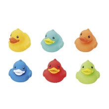 OLMITOS Red 6 Toys Bath Duck