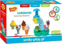 Пластилин или масса для лепки для детей Smily Play Ciasto-masa Lodziarnia