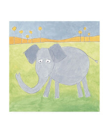 Trademark Global megan Meagher Quinns Elephant Canvas Art - 36.5