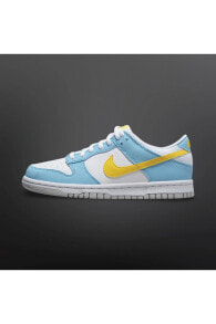Dunk Low GS Homer Simpson Blue Yellow White Sneaker