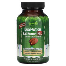 Dual-Action Fat Burner Red, 75 Liquid Soft-Gels