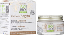 Anti-Aging Gesichtscreme mit Arganöl - So'Bio Etic Precieux Argan Anti-Age Day Cream