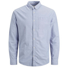 Мужские классические рубашки JACK & JONES Oxford Long Sleeve Shirt