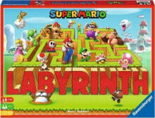 Настольные игры для компании Ravensburger Gra planszowa Labyrinth Super Mario