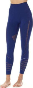Brubeck LE12910 Legginsy damskie GYM z długą nogawką ciemnoniebieski XL