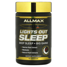 Vitamins and dietary supplements for good sleep ALLMAX