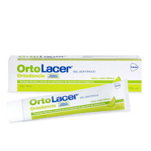 Lacer Ortolacer Gel Гель со вкусом лайма для защиты десен и зубов для носящих ортодонтические аппараты 125 мл